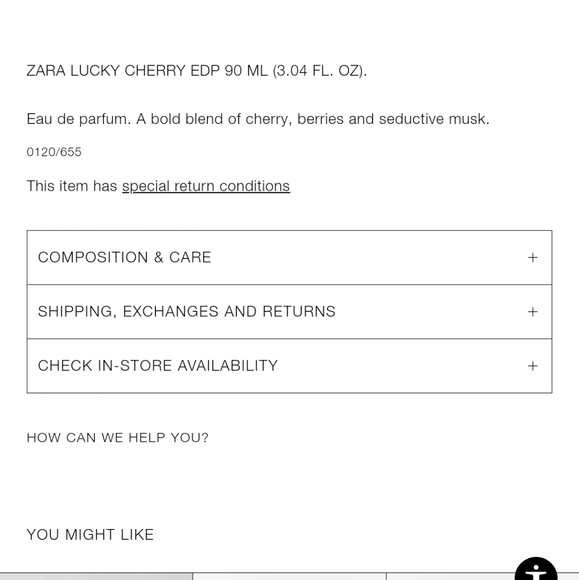 🥀 Zara •Lucky Cherry - Picture 3 of 3